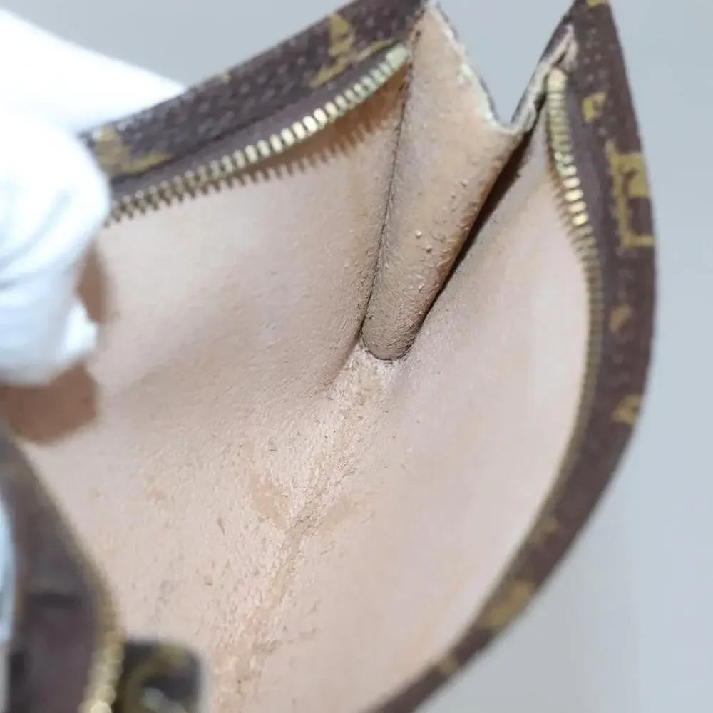 Louis Vuitton Monogram Bucket PM Accessory Pouch Brown